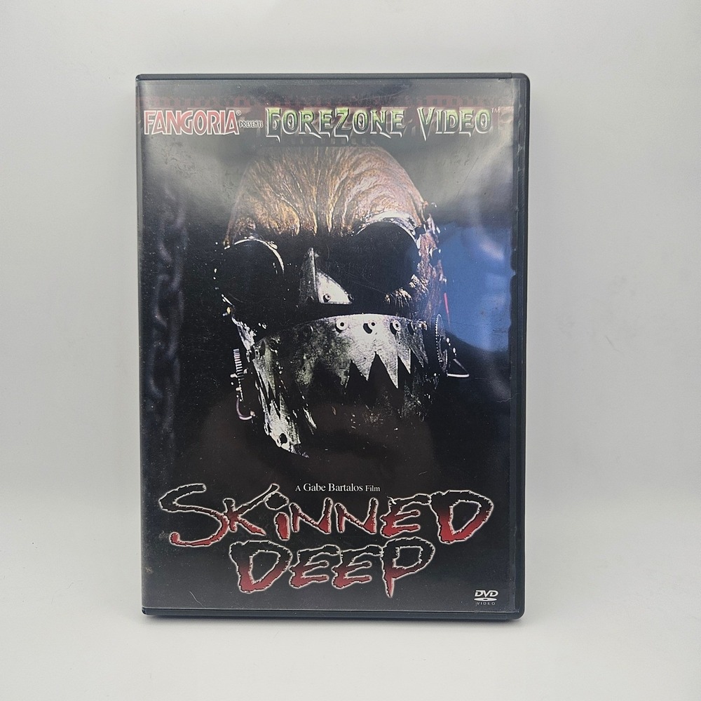 Skinned Deep DVD 2005 Fangoria Presents Gorezone Cult Horror